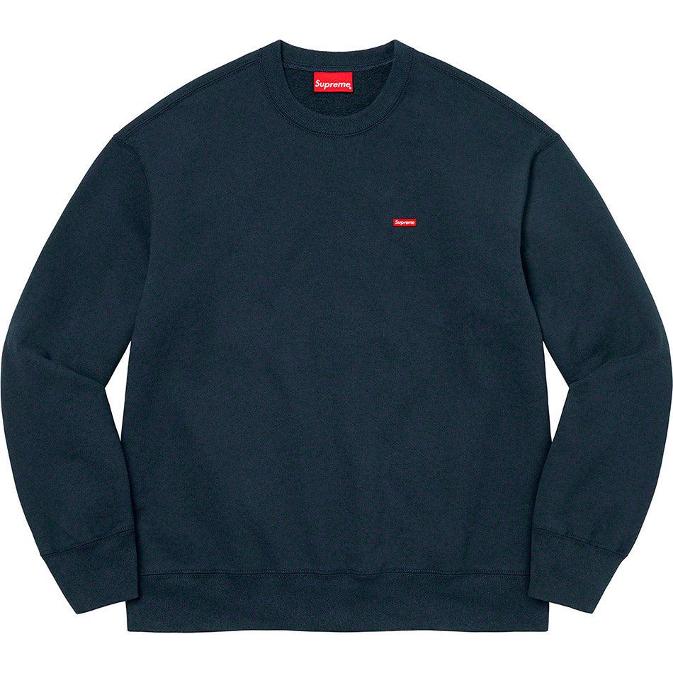 Sudaderas Supreme Small Box Crewneck Azul Marino | Supreme 345XF